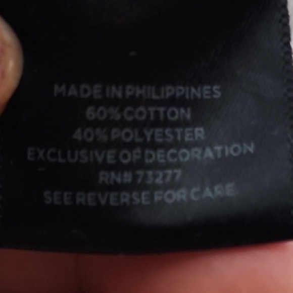 Simply Vera Vera Wang Gray Tie-Dye Crew Neck Sweater - Picture 8 of 8